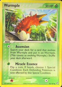 Wurmple 82/107 - NM
