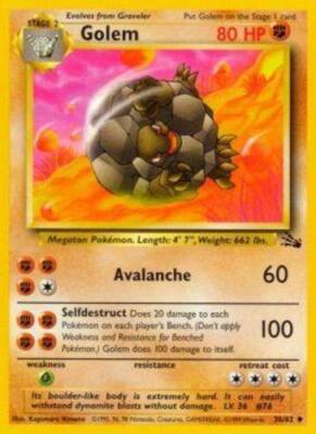 Golem 36/62 - NM