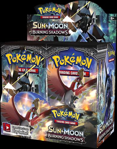Sun & Moon Burning Shadow Booster Box