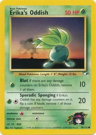 Erika's Oddish 78/132 - NM