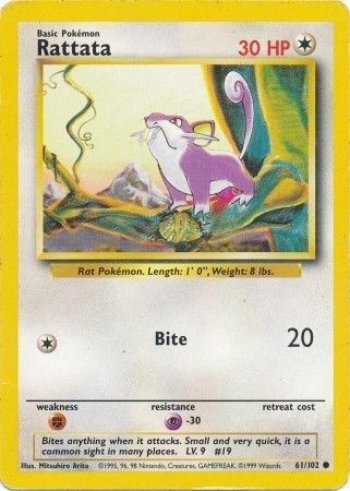 Rattata 61/102 - LP