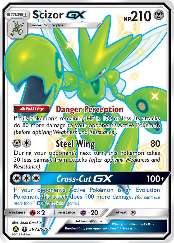 Scizor GX SV72 - NM - KeepitSealdz