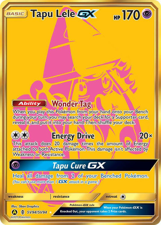 Tapu Lele GX SV94 - NM - KeepitSealdz