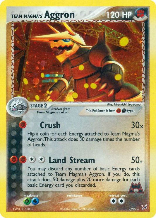 Team Magma's Aggron 7/95 - HP - KeepitSealdz