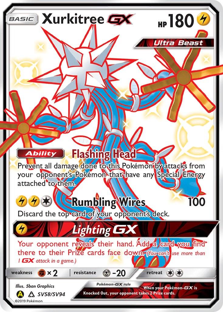 Xurkitree GX SV58 - NM - KeepitSealdz